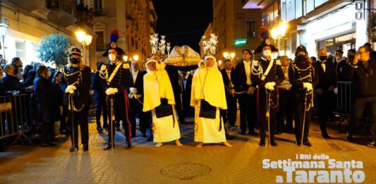 Gesu morto, Settimana Santa Taranto 2022